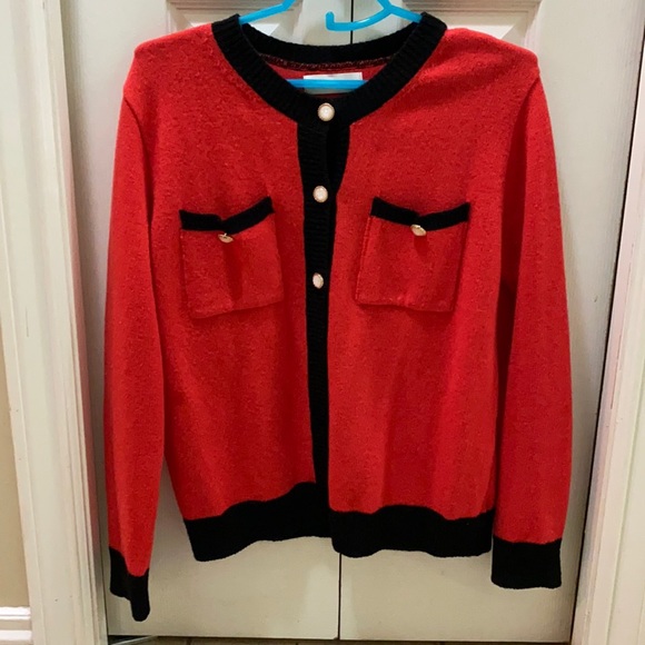 Red Cardigan - Picture 1 of 3